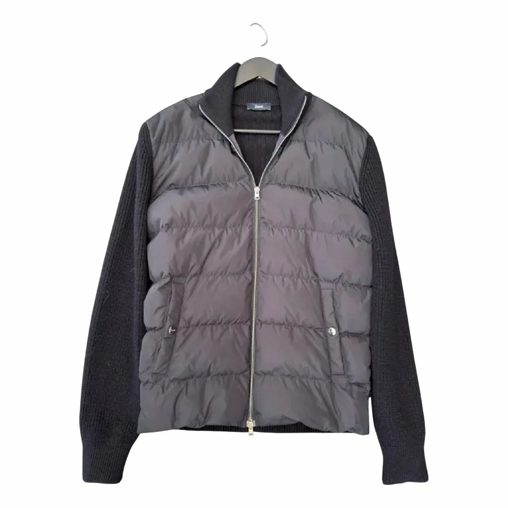 Herno Knitted Hybrid Jacket