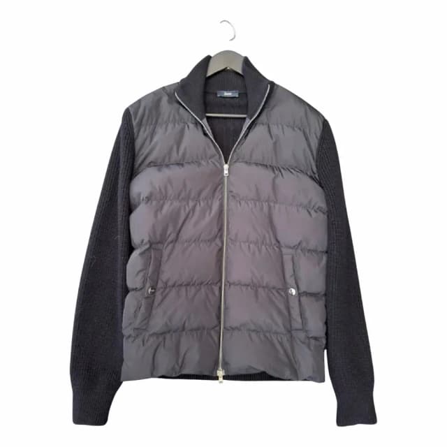 Herno Knitted Hybrid Jacket