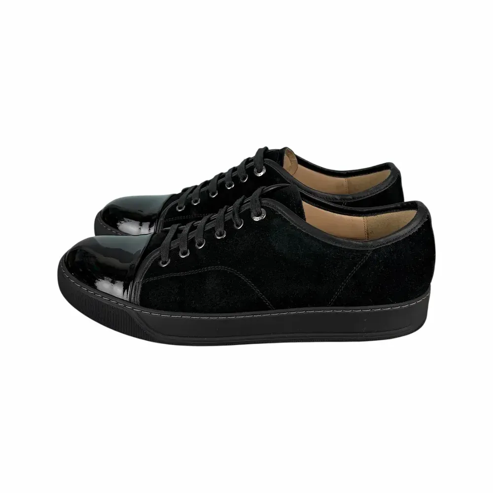Lanvin DBB1 Patent Cap Toe Sneaker