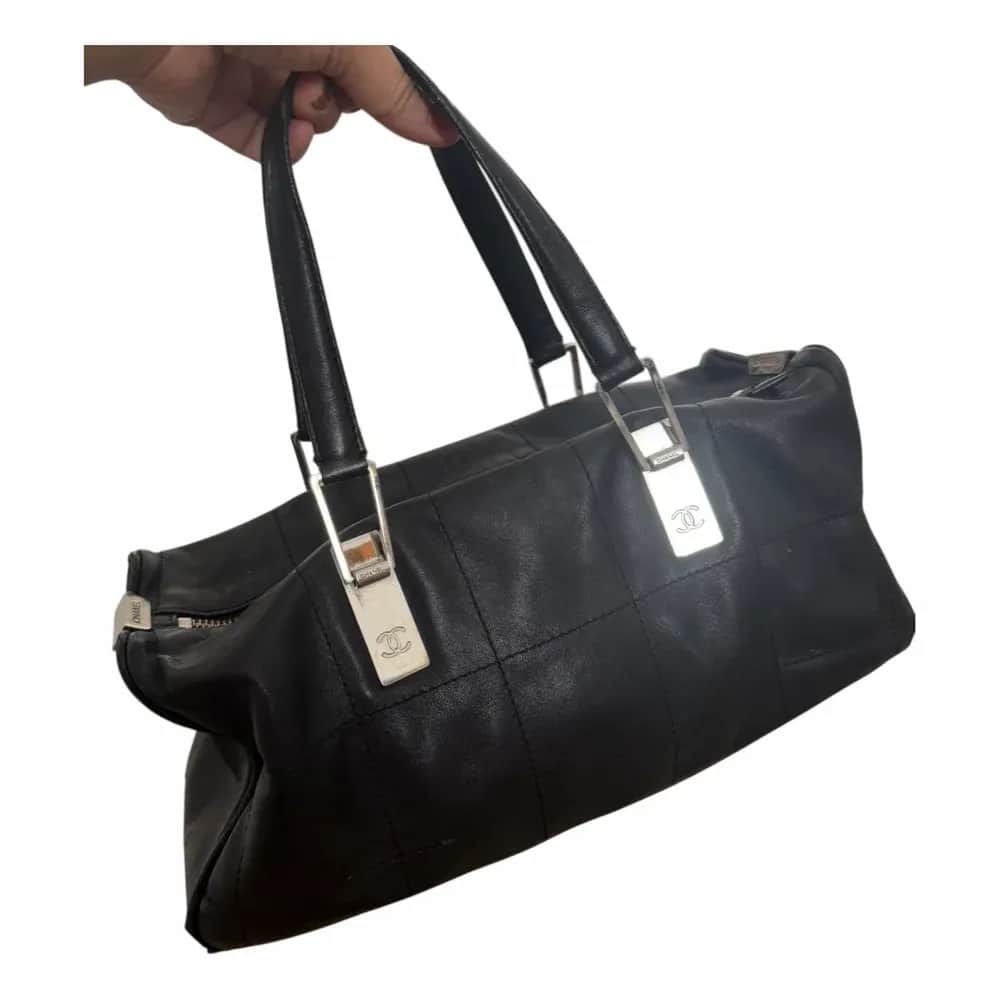 Chanel Chocolate Bar Boston Bag