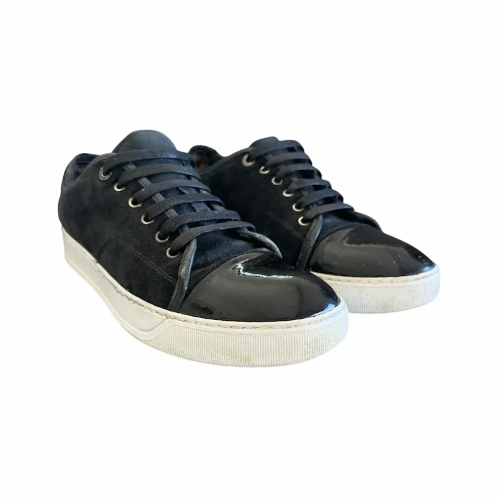 Lanvin DBB1 Patent Cap Toe Sneaker