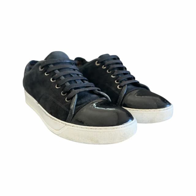 Lanvin DBB1 Patent Cap Toe Sneaker