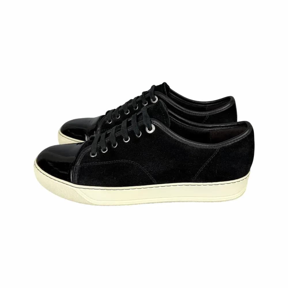 Lanvin DBB1 Patent Cap Toe Sneaker