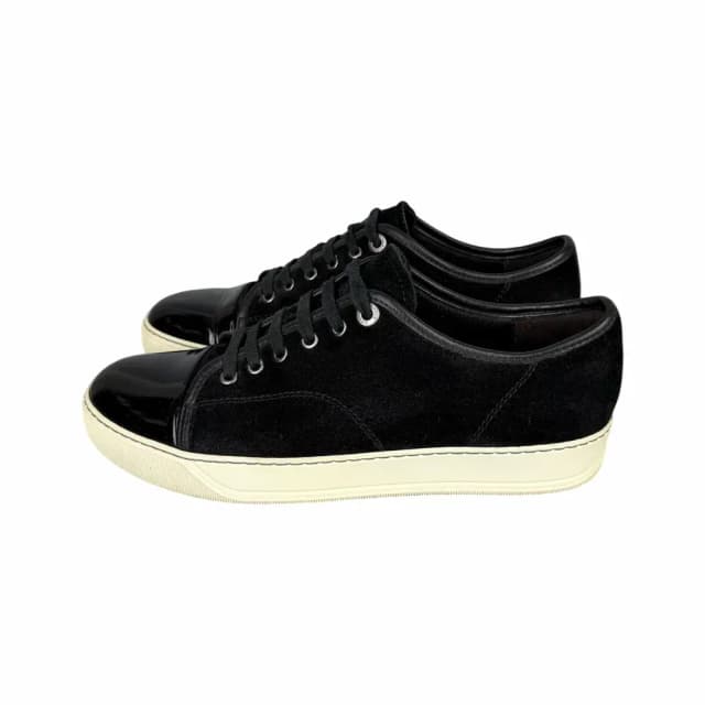 Lanvin DBB1 Patent Cap Toe Sneaker