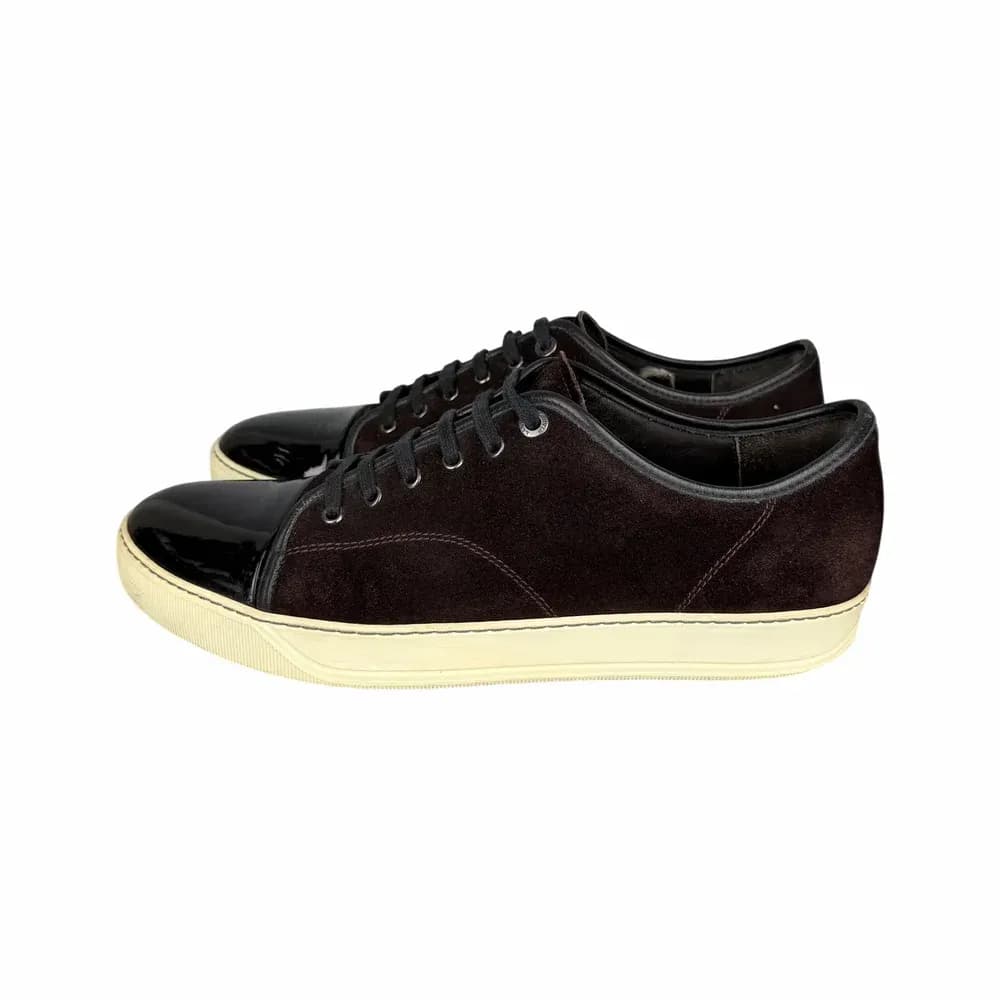 Lanvin DBB1 Patent Cap Toe Sneaker