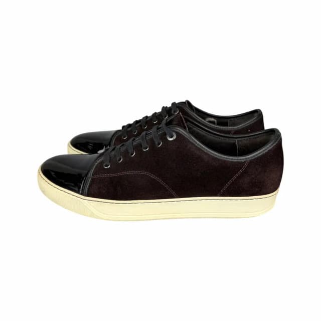 Lanvin DBB1 Patent Cap Toe Sneaker