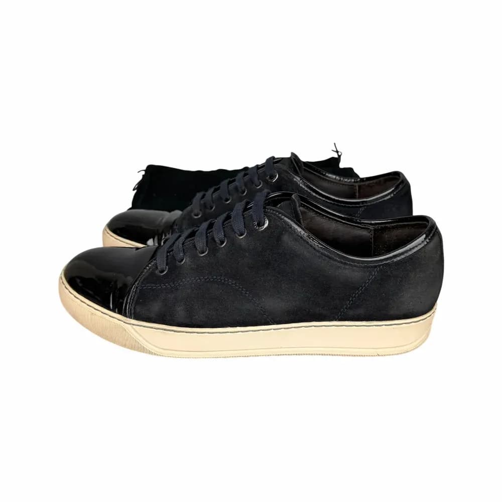 Lanvin DBB1 Patent Cap Toe Sneaker