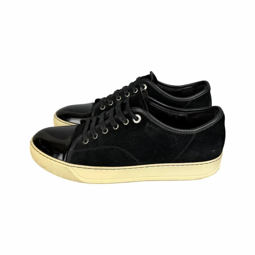 Lanvin DBB1 Patent Cap Toe Sneaker