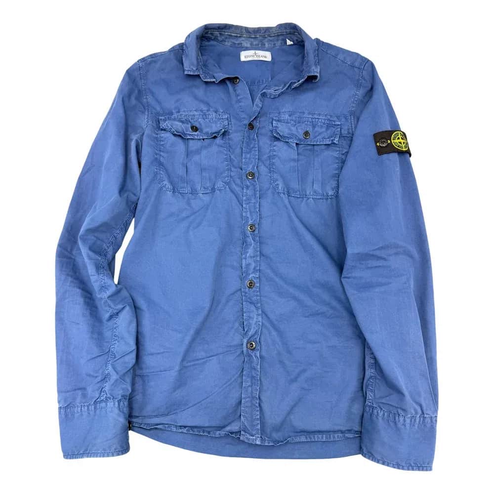 Stone Island Garment Dyed Overshirt