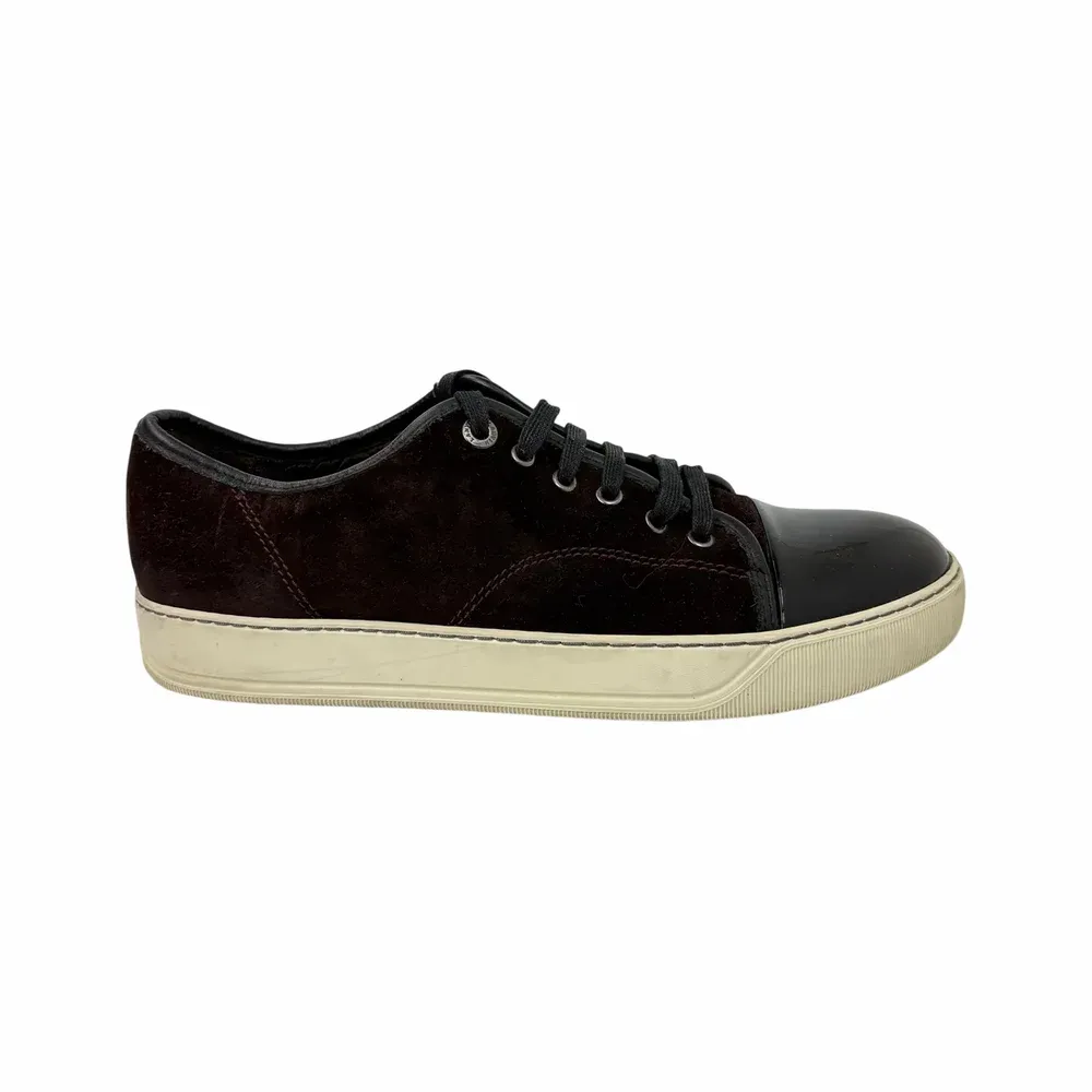 Lanvin DBB1 Patent Cap Toe Sneaker