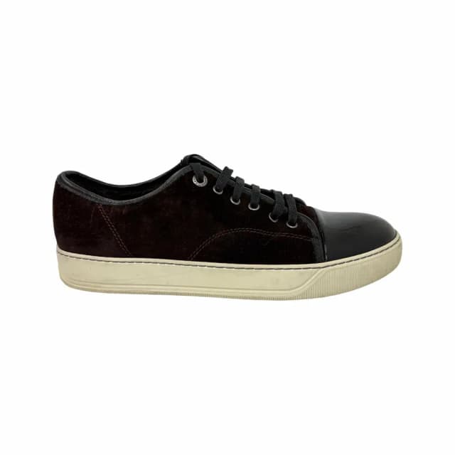 Lanvin DBB1 Patent Cap Toe Sneaker