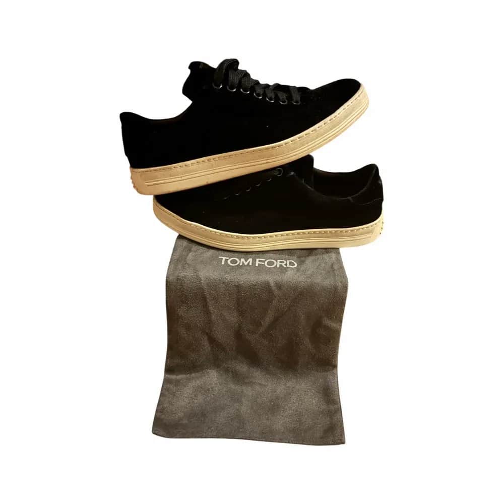 Tom Ford Velvet Sneakers