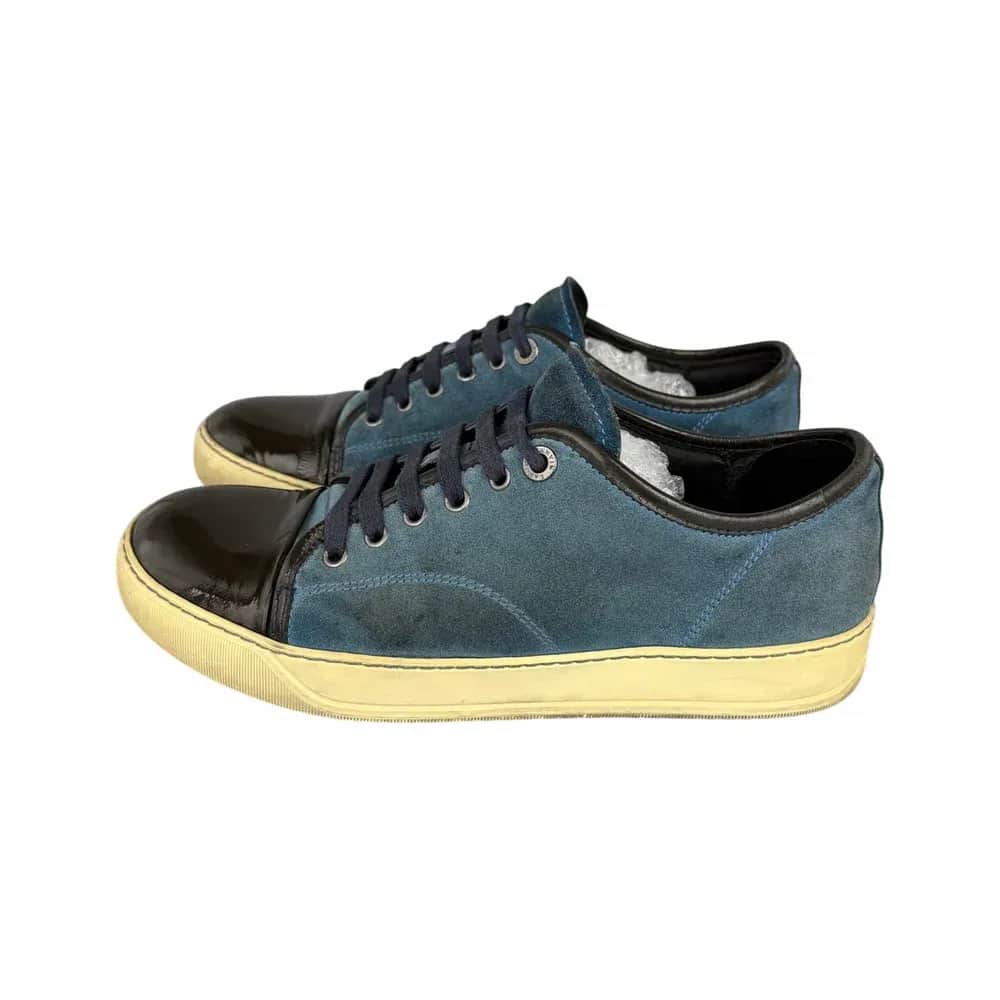 Lanvin DBB1 Patent Cap Toe Sneaker