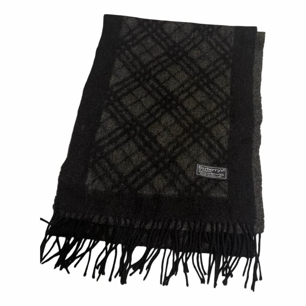Burberry Lambswool Check Scarf