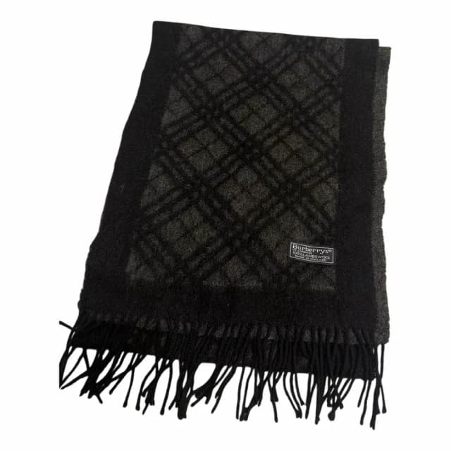Burberry Lambswool Check Scarf
