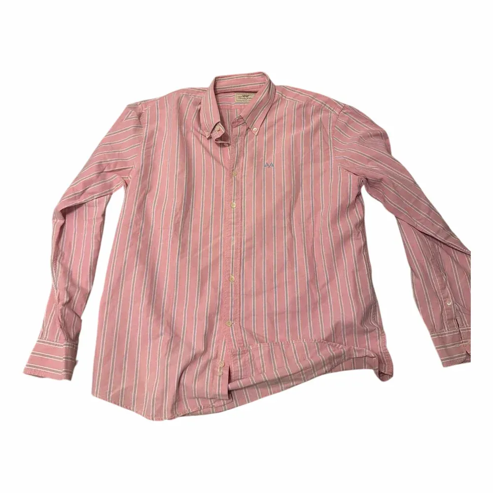 Burberry Regular Fit Oxford Stripe Skjorta