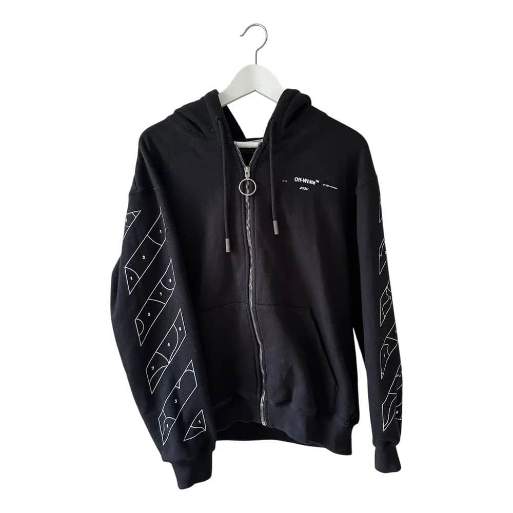 Off-White Puzzle Arrows Zipped Hoodie