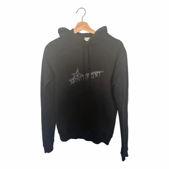 Saint Laurent Star Logo Hoodie