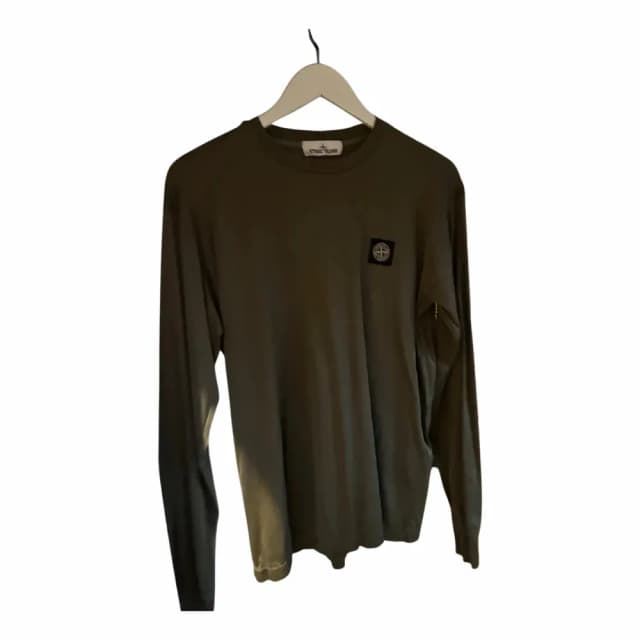 Stone Island Crewneck T-shirt med kompassmärke