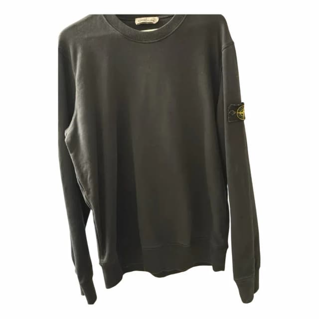 Stone Island Garment Dyed Fleece Sweatshirt