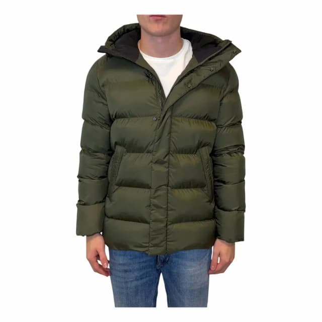 J.Lindeberg Hooded Microfibre Sport Puffer Jacket
