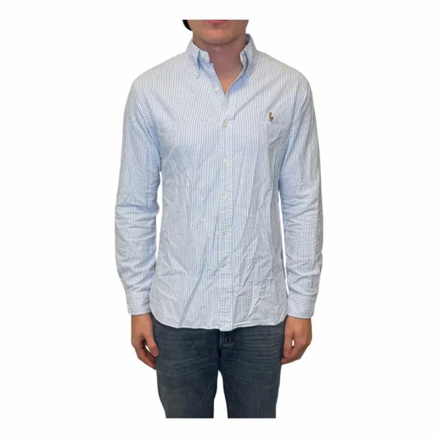 Ralph Lauren Slim Fit Striped Oxford Shirt