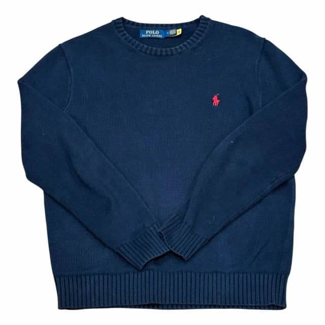 Ralph Lauren Crew-Neck Cotton Sweater