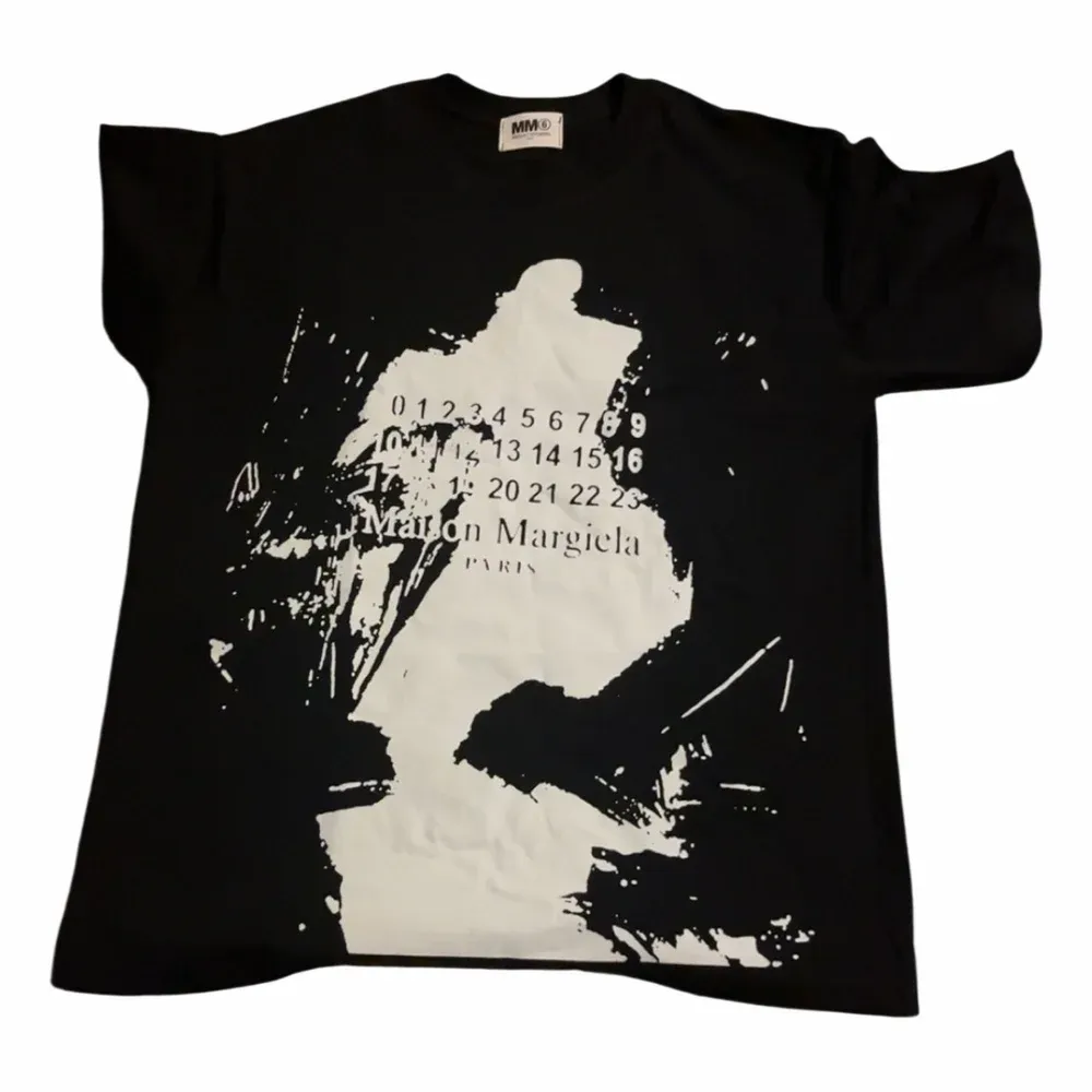 Maison Margiela Numerical Logo Print T-shirt