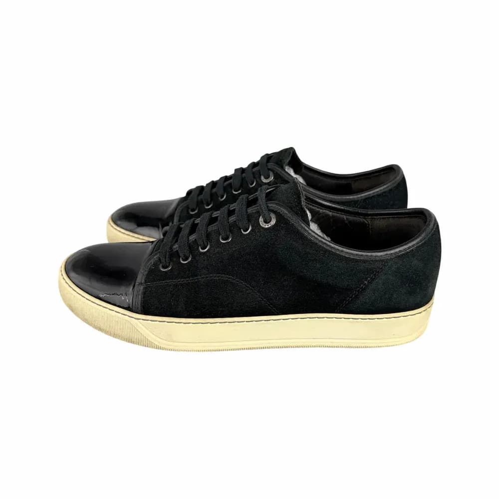 Lanvin DBB1 Patent Cap Toe Sneaker