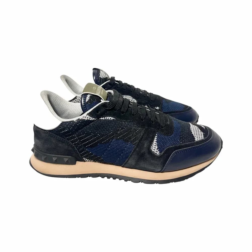 Valentino Rockrunner Camouflage Sneakers