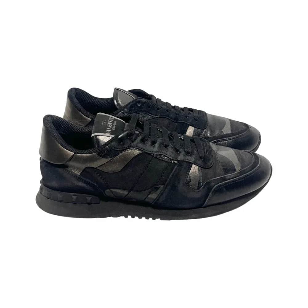 Valentino Rockrunner Camouflage Sneakers