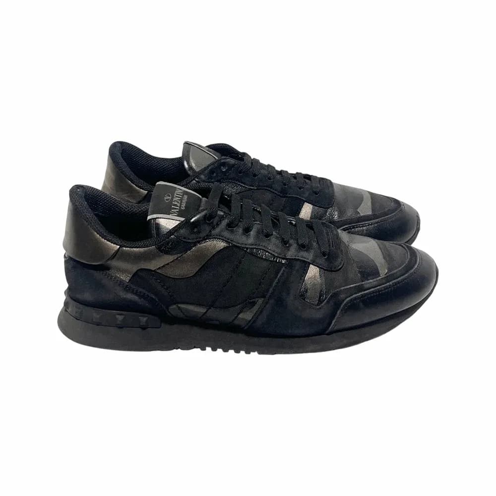 Valentino Rockrunner Camouflage Sneakers