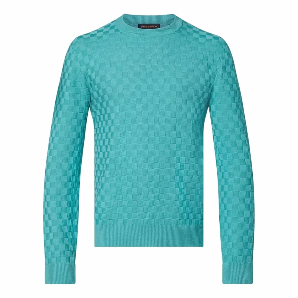 LOUIS VUITTON LVSE Damier Signature Crewneck