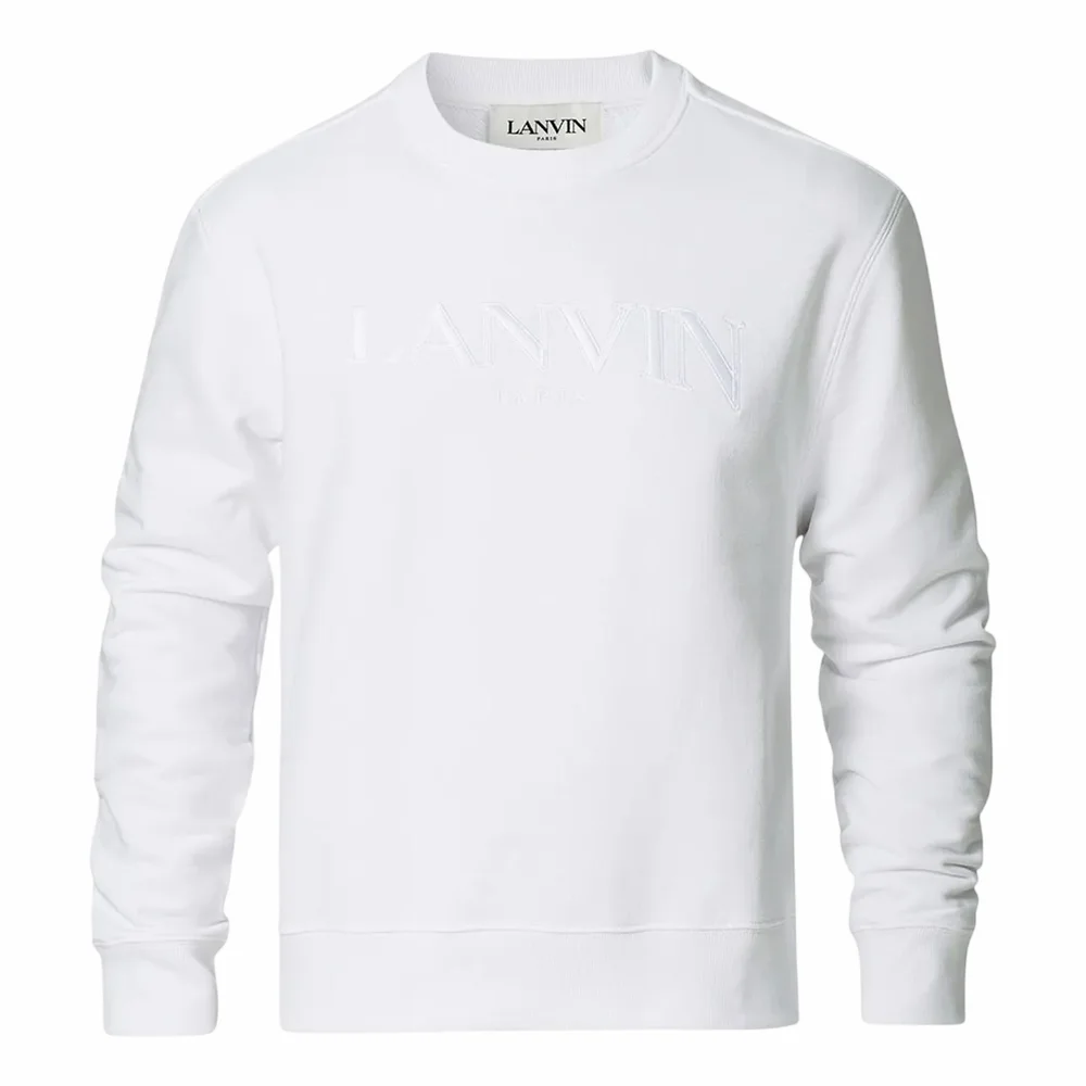 LANVIN Classic Embroidered Logo Sweatshirt