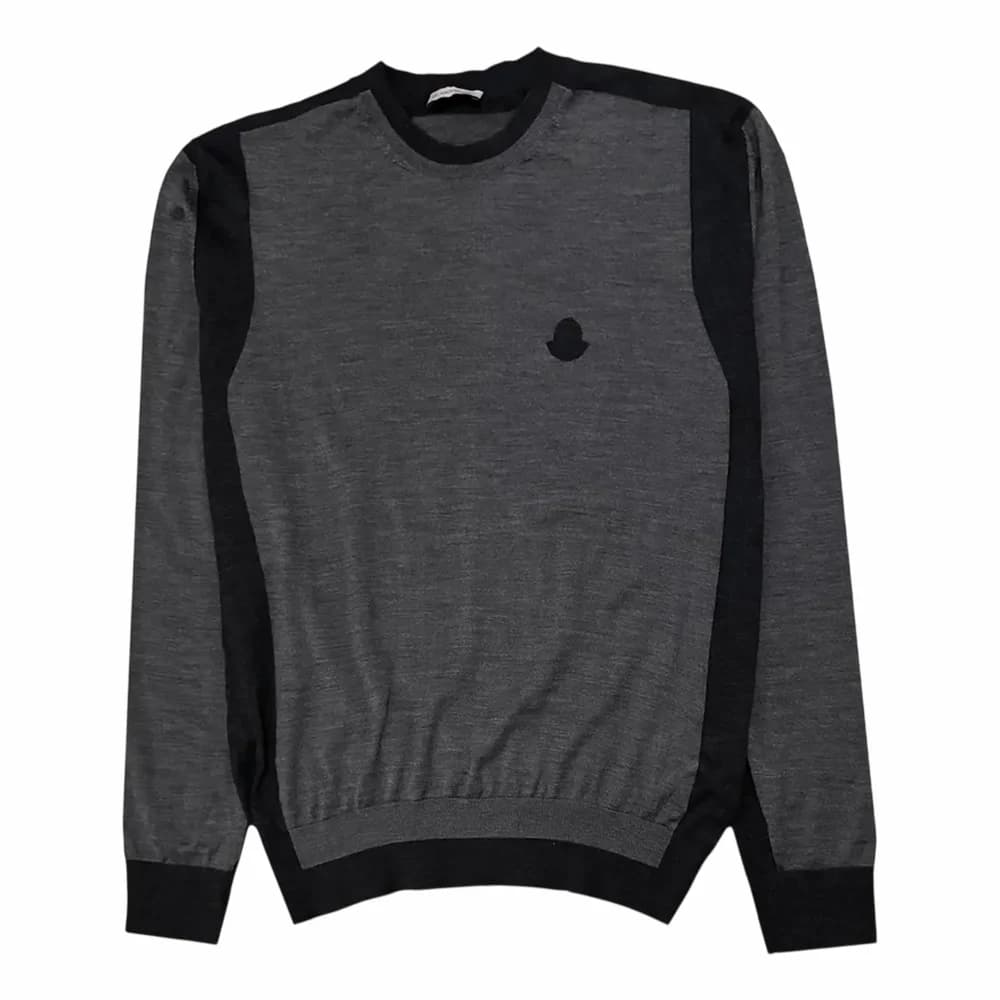MONCLER Logo Patch Cotton Sweatshirt