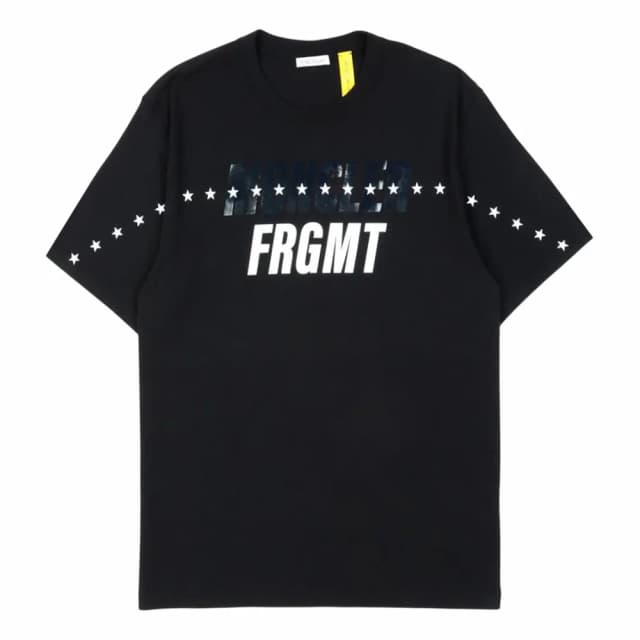 MONCLER Genius 7 FRAGMENT Hiroshi Fujiwara Graphic Print T-Shirt (8C00003)