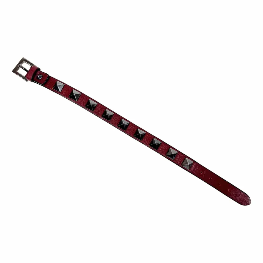 VALENTINO Rockstud Leather Bracelet