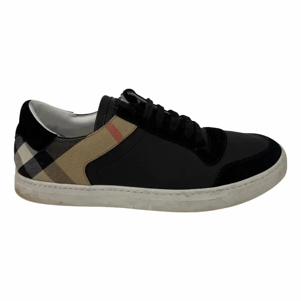 BURBERRY Stevie 1 Leather Sneakers