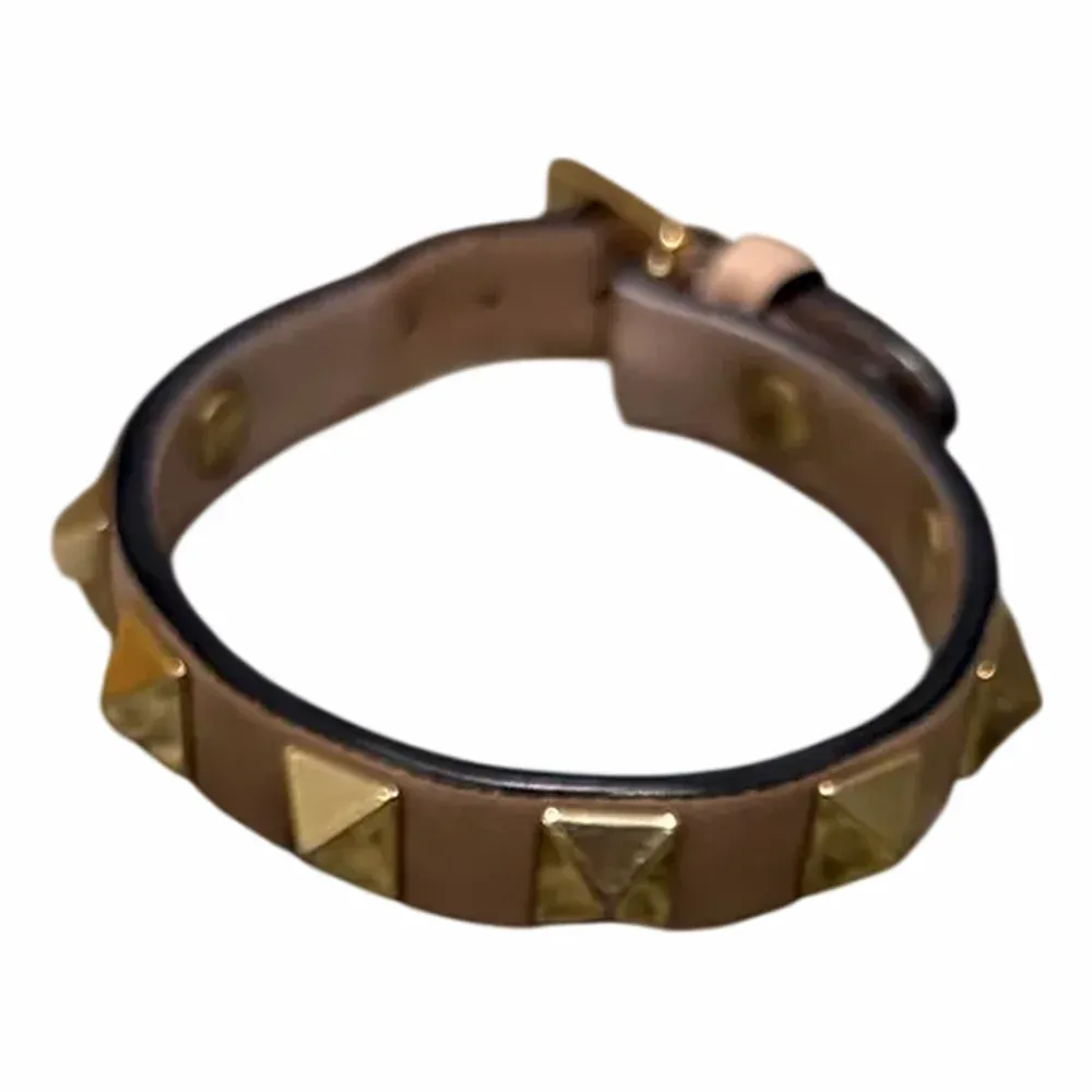 VALENTINO Rockstud Leather Bracelet