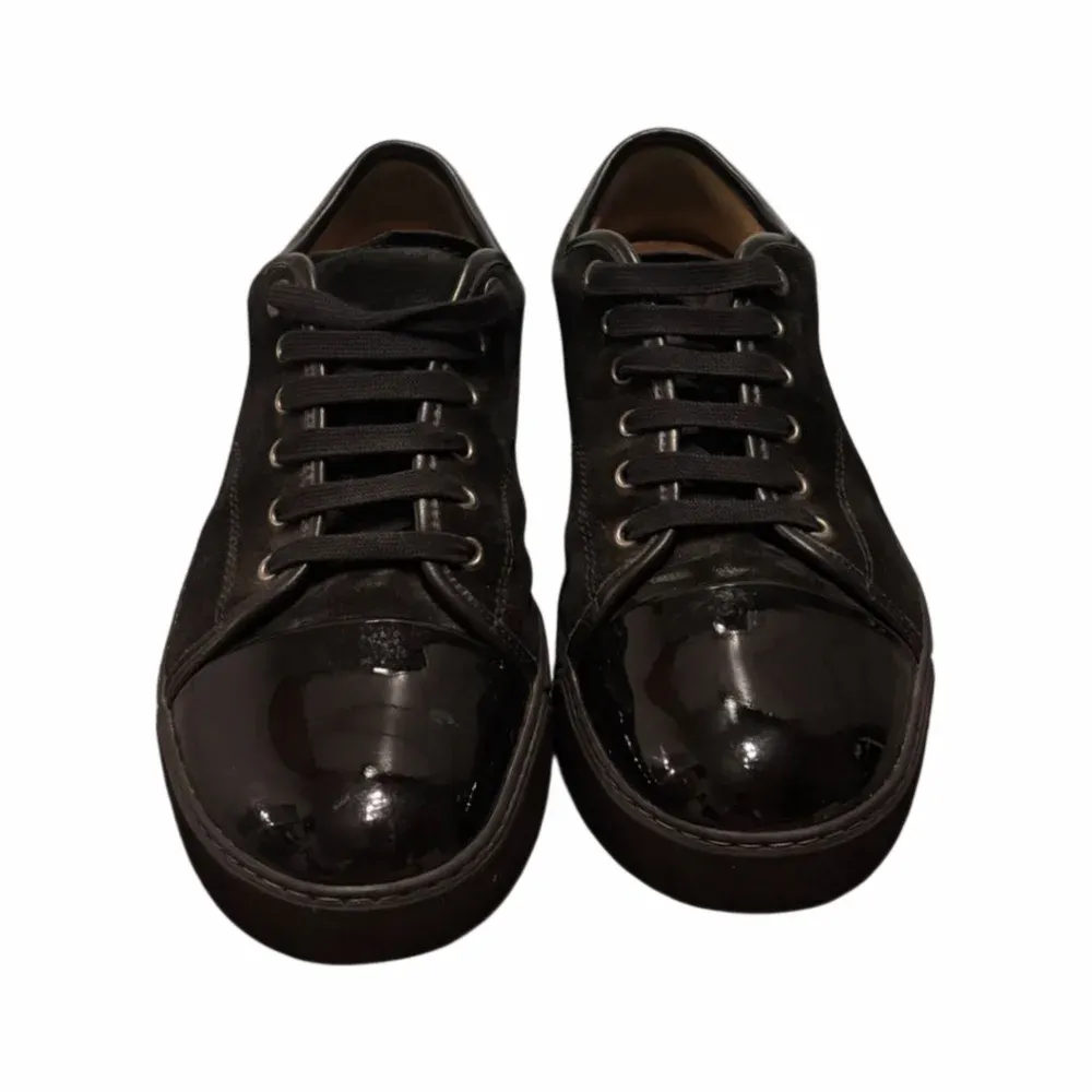 Lanvin DBB1 Patent Cap Toe Sneaker