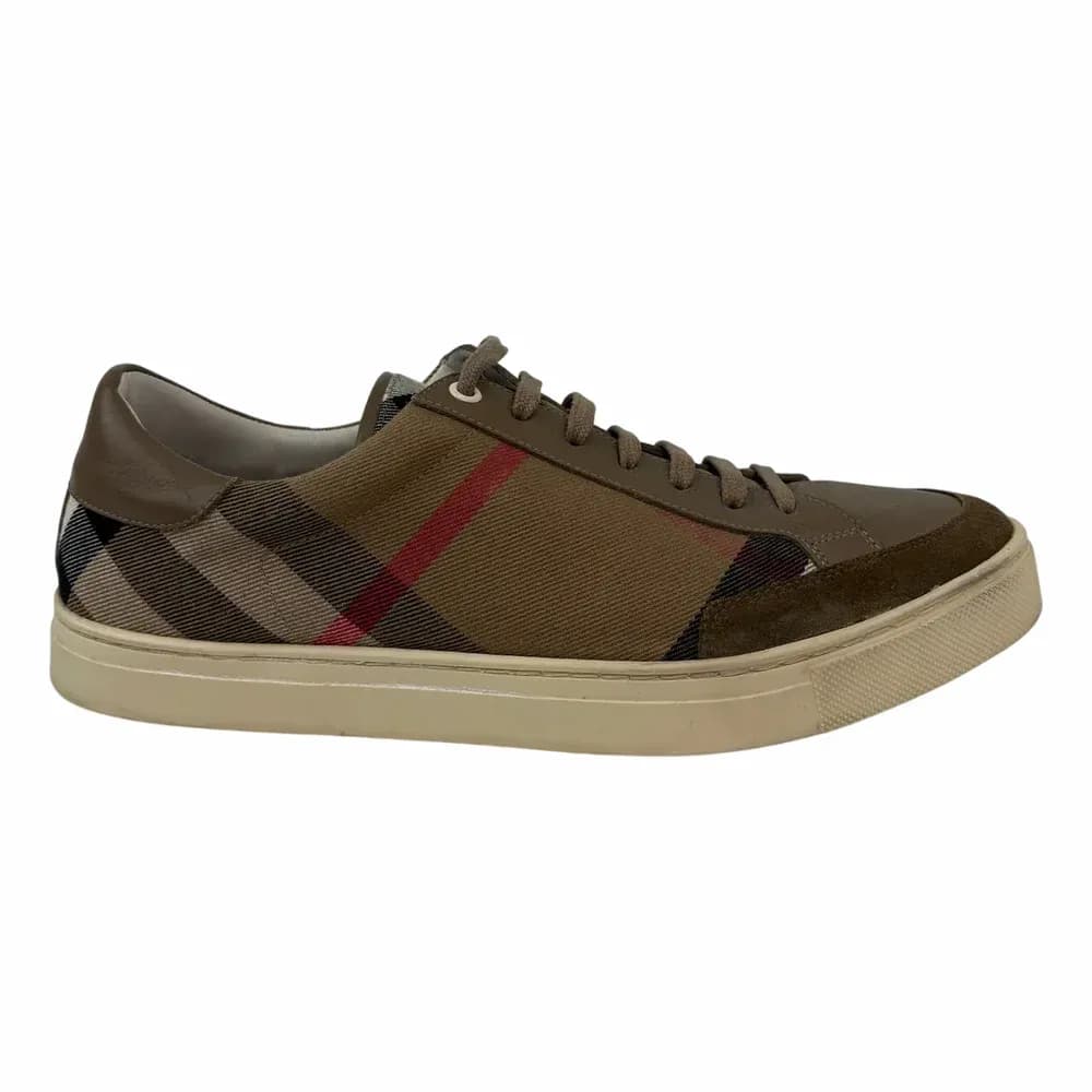 BURBERRY Salmond Vintage Check Low Top Sneakers