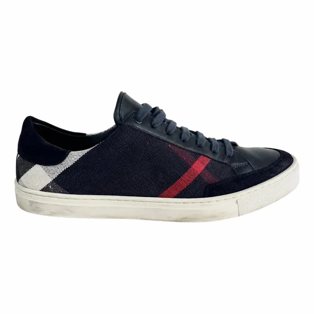 BURBERRY Painton Check High Top Sneaker
