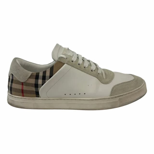 BURBERRY Stevie Check Panelled Sneakers