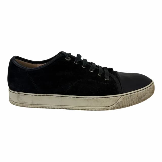 LANVIN DBB1 Patent Cap Toe Sneaker