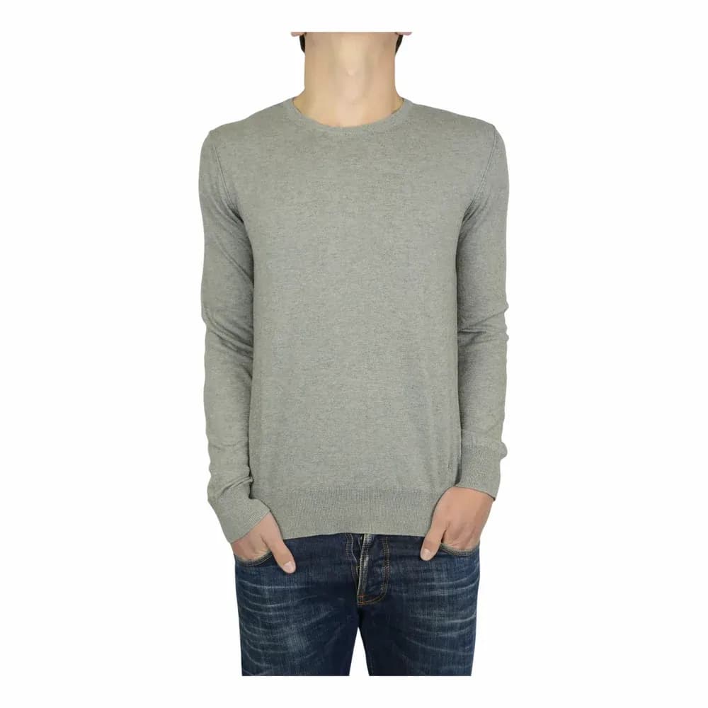 DONDUP Crew Neck Merino & Cotton Knit