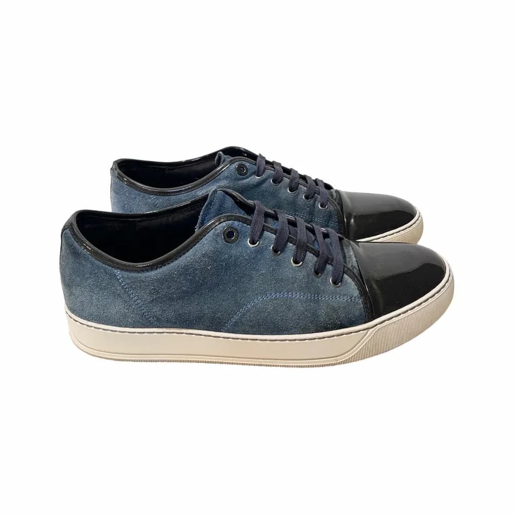 Lanvin DBB1 Patent Cap Toe Sneaker