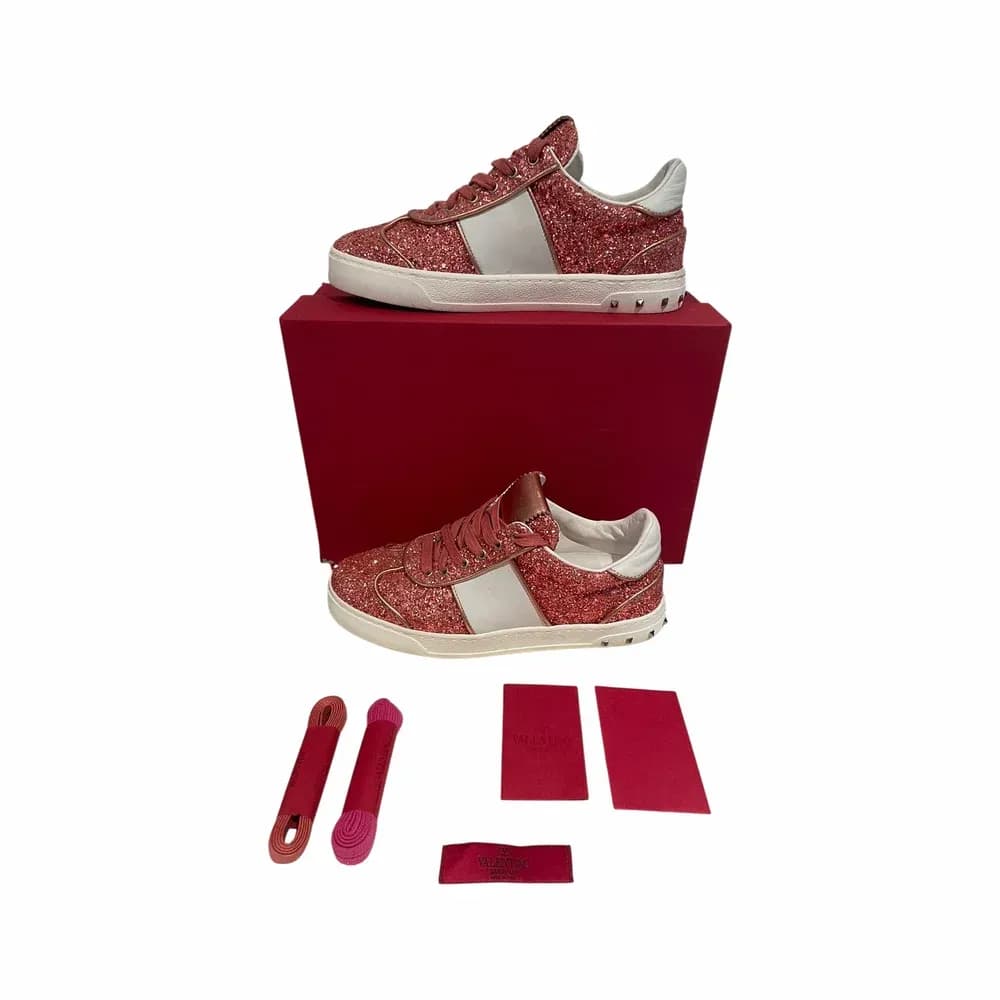 Valentino Flycrew Sneakers Glitter