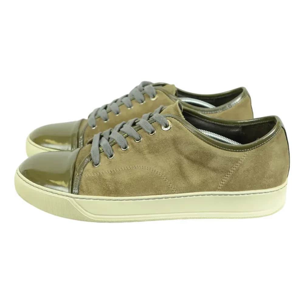Lanvin DBB1 Patent Cap Toe Sneaker