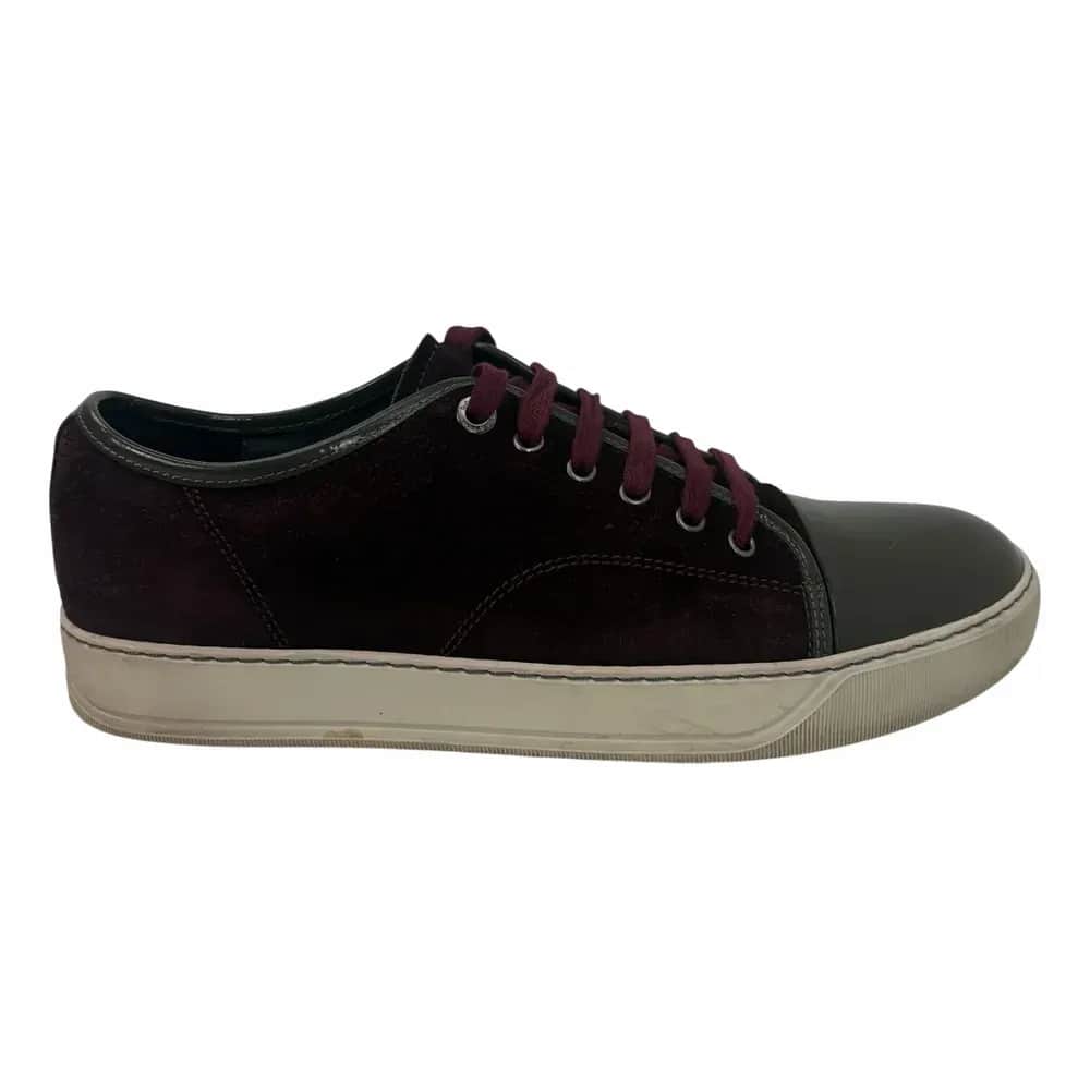 Lanvin DBB1 Patent Cap Toe Sneaker
