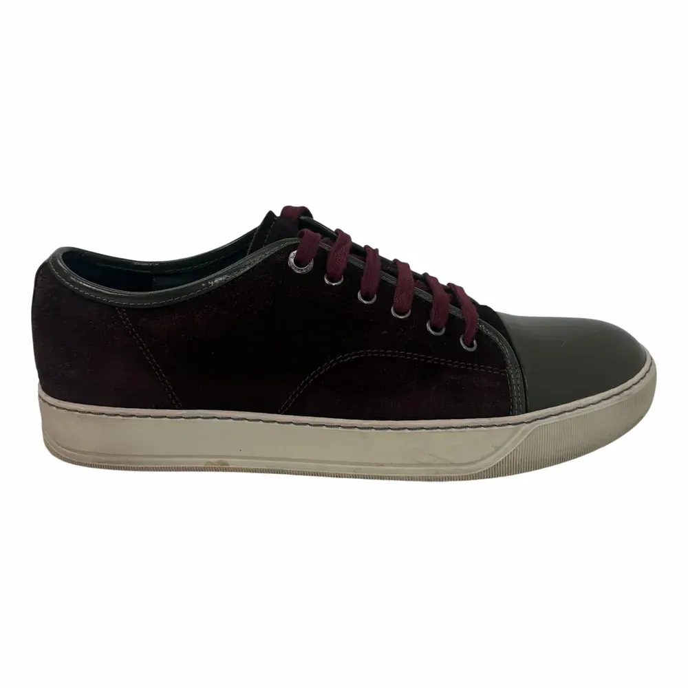 Lanvin DBB1 Patent Cap Toe Sneaker